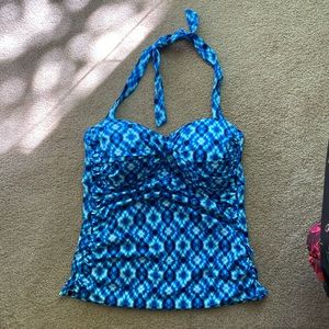 Halter Style Bathing Suit / Tankini / Swim Top